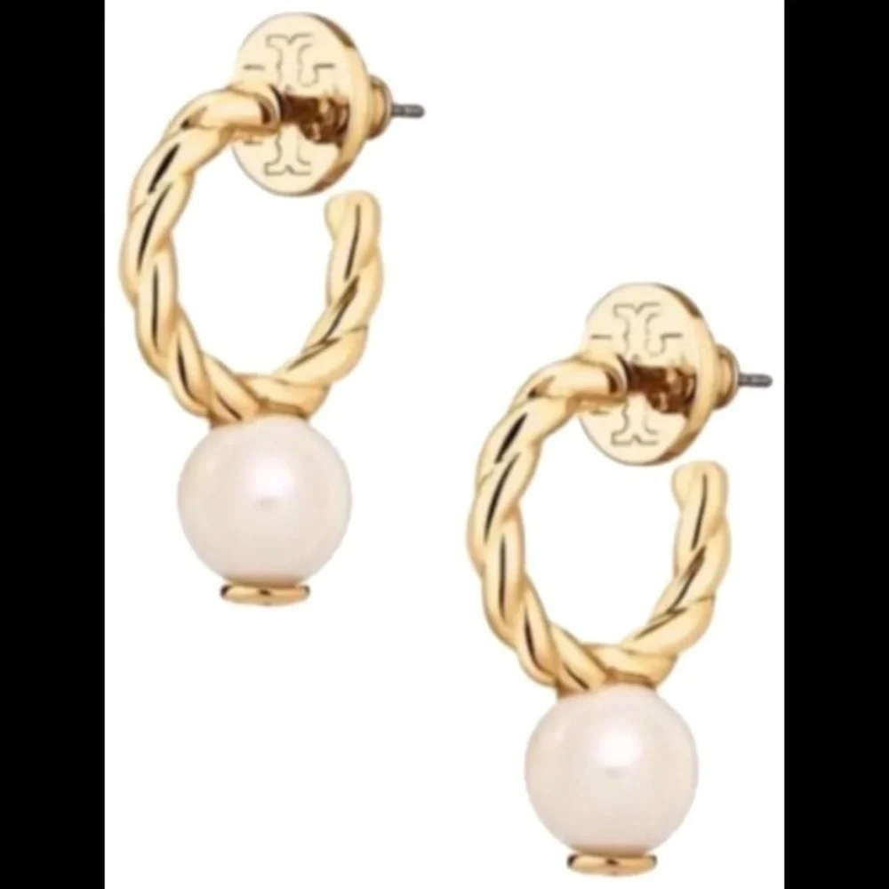 🔥🔥🔥ONE ITEM DEAL OF THE DAY Tory Burch Authentic Earrings Reduced Buy Now & Save